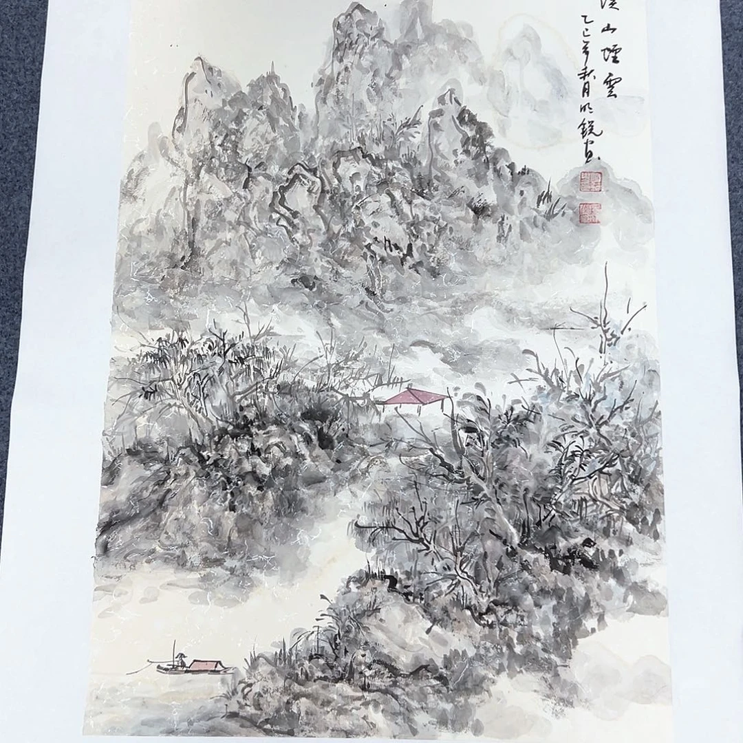 国画国画作品手绘
