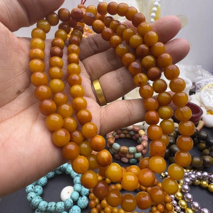 大果紫檀（缅甸花梨）0.8/108黄金孟师傅脖挂