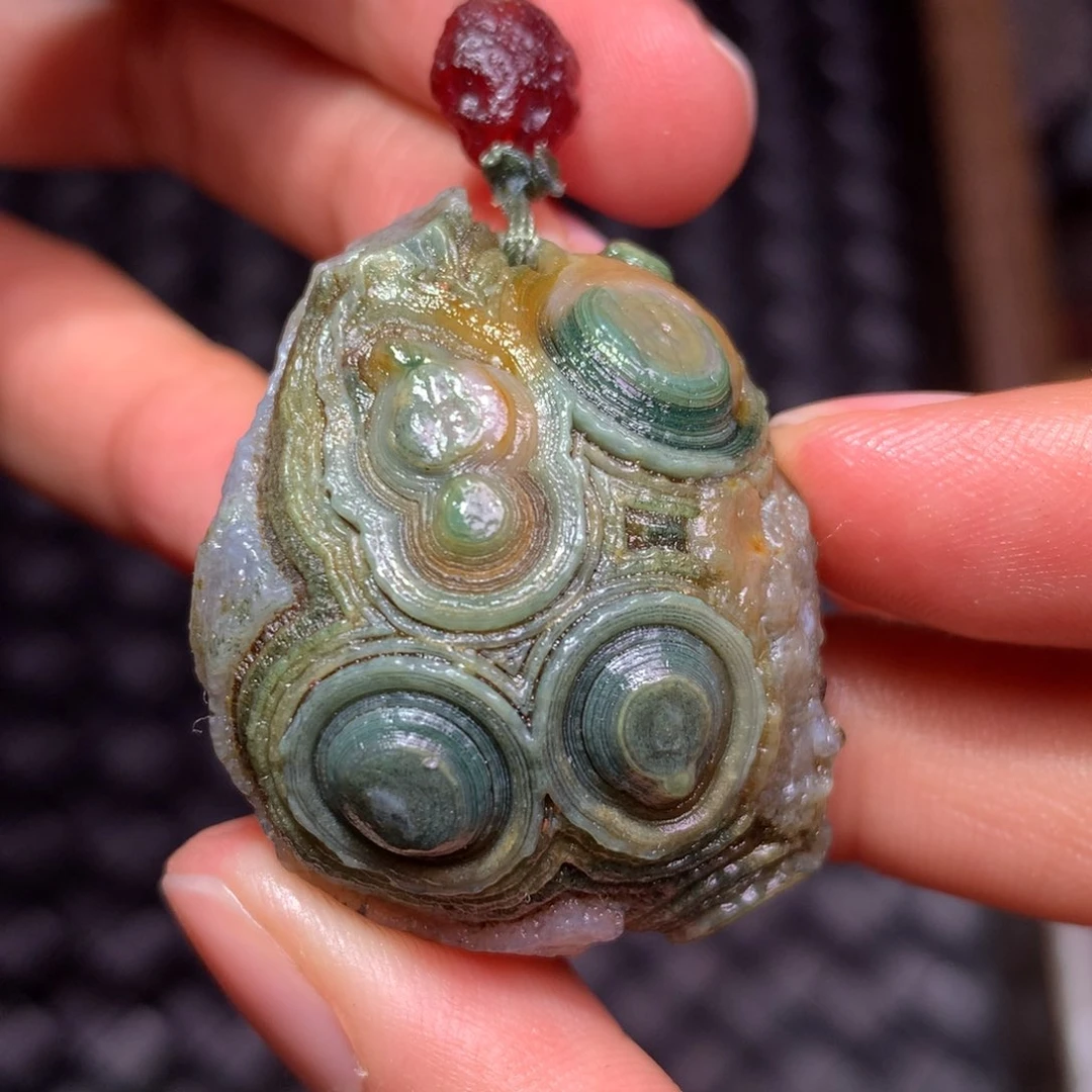 未镶嵌玛瑙/玉髓珠宝半成品