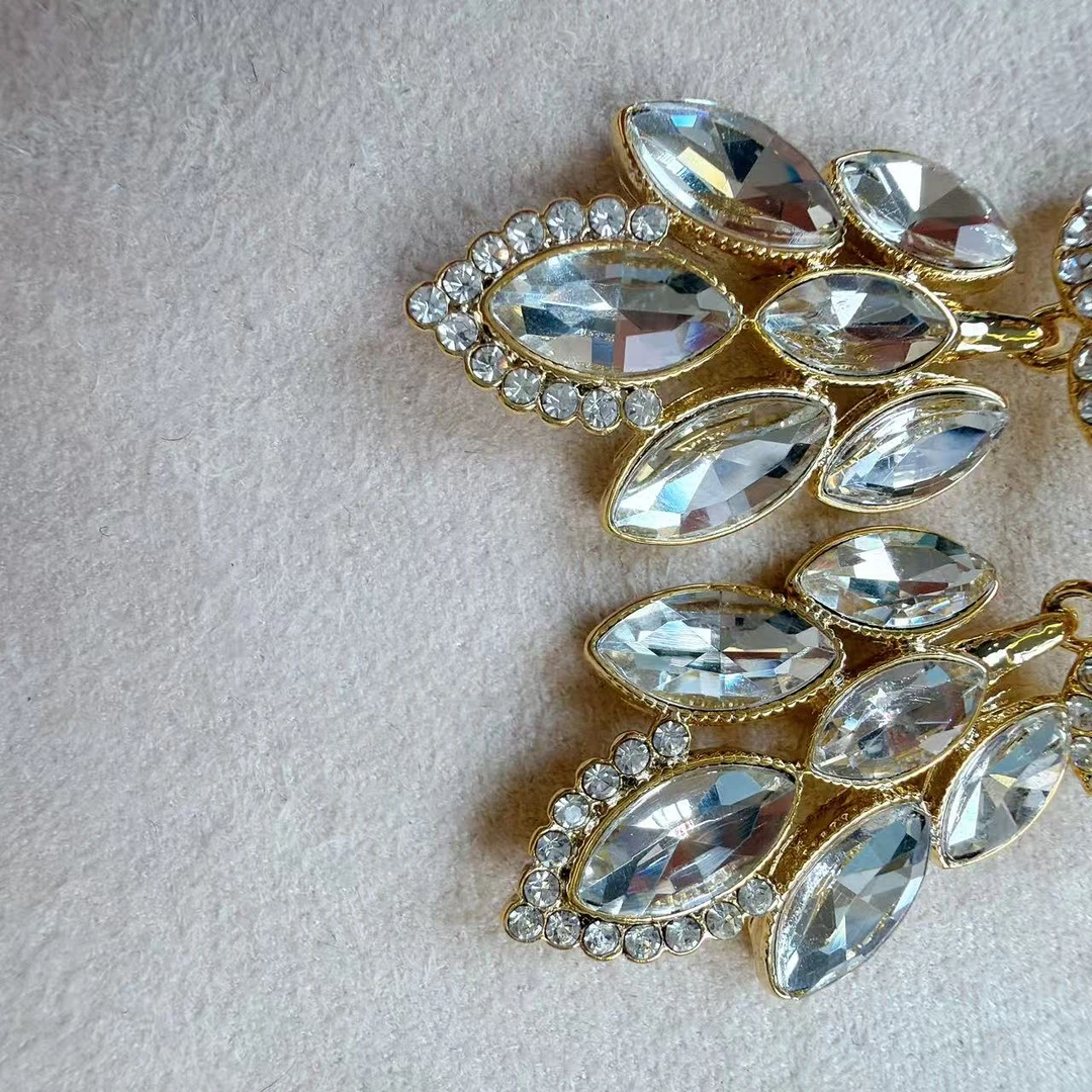 铜合金锆石耳饰 【AG•饰品】耳环AG01120