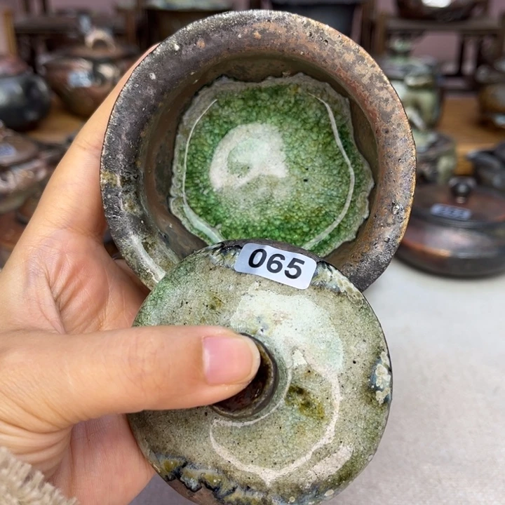 壶裸柴烧陶瓷茶具