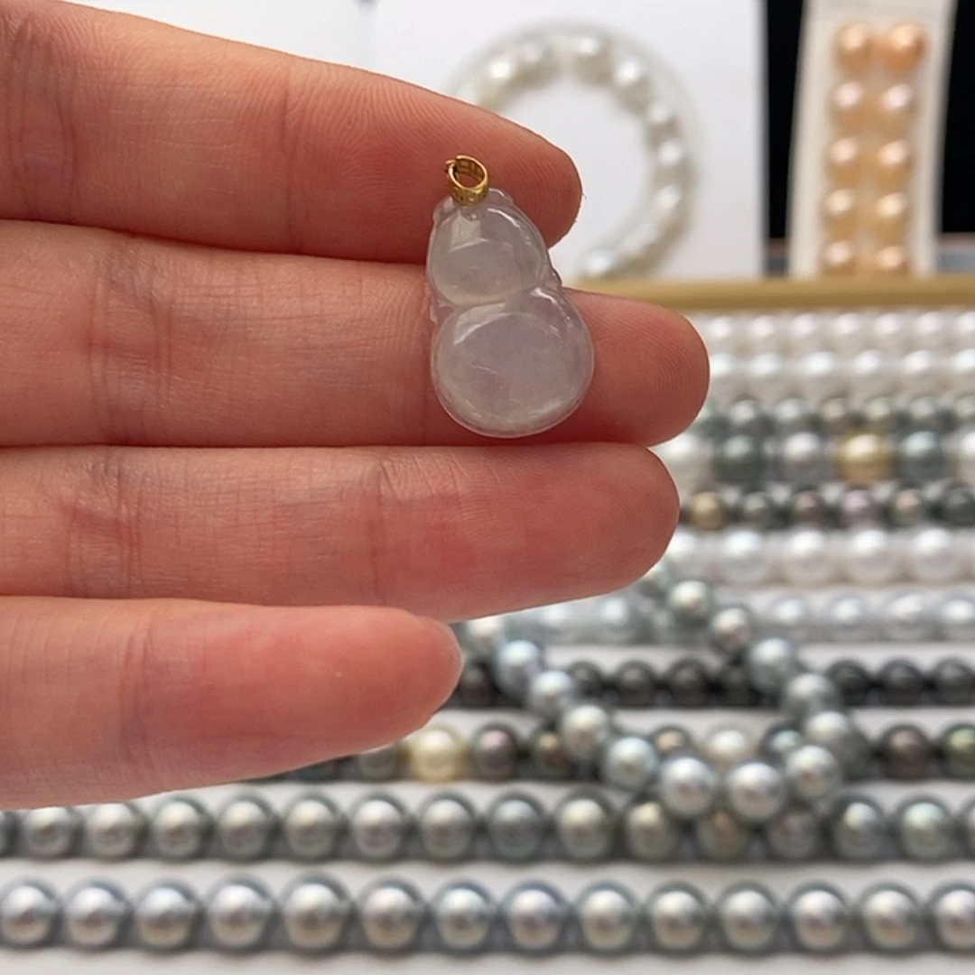 银S925镶嵌海水珍珠耳饰