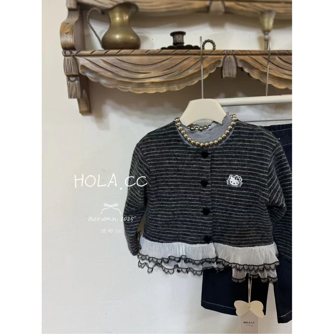 HOLA.CC·25秋~条纹花边外套6346（汉服）