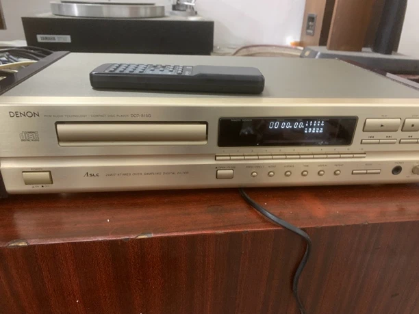 9新 Denon/天龙 二手天龙纯CD带摇控，不包邮