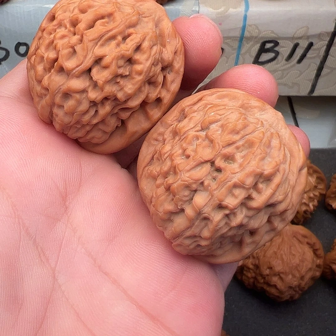 桃核吊坠全品莲花40