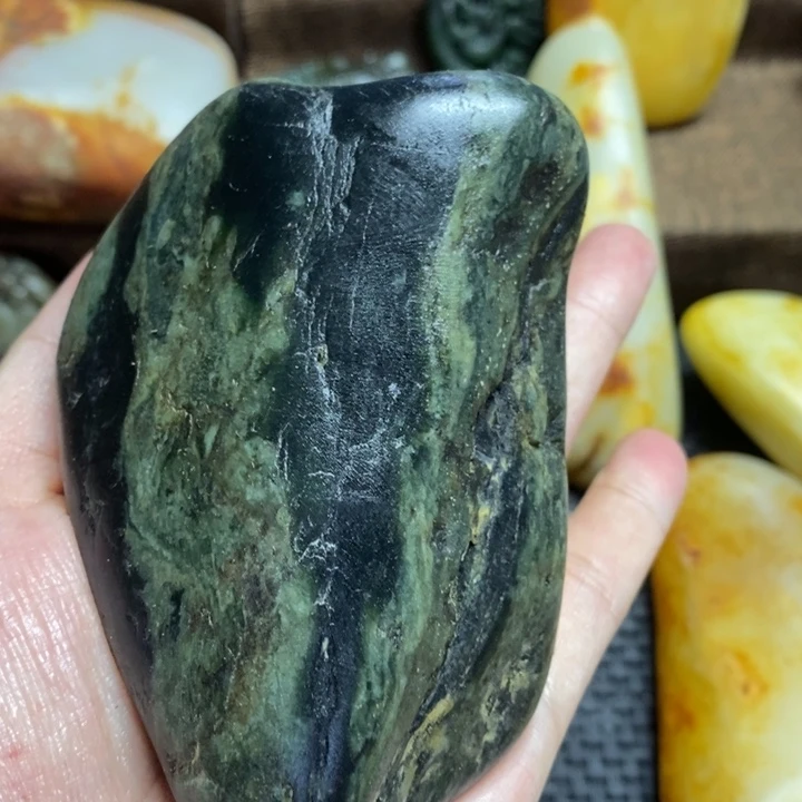 和田玉（糖玉）未镶嵌车挂