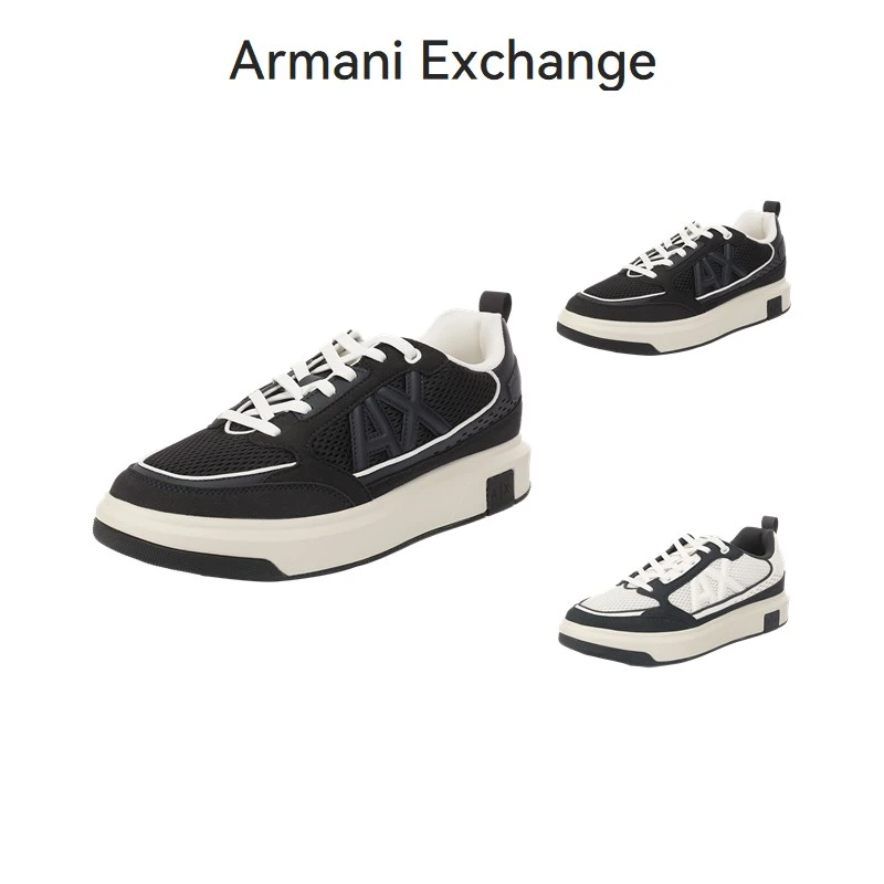 未使用 EMPORIO ARMANI/安普里奥·阿玛尼 AX男士网眼运动鞋XUX242