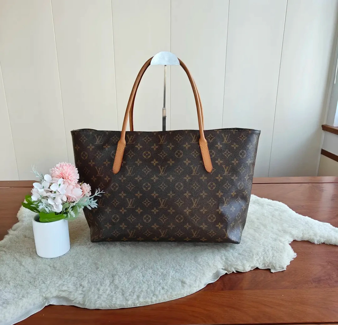 95新 LouisVuitton/路易威登 路易威登老花大号托特