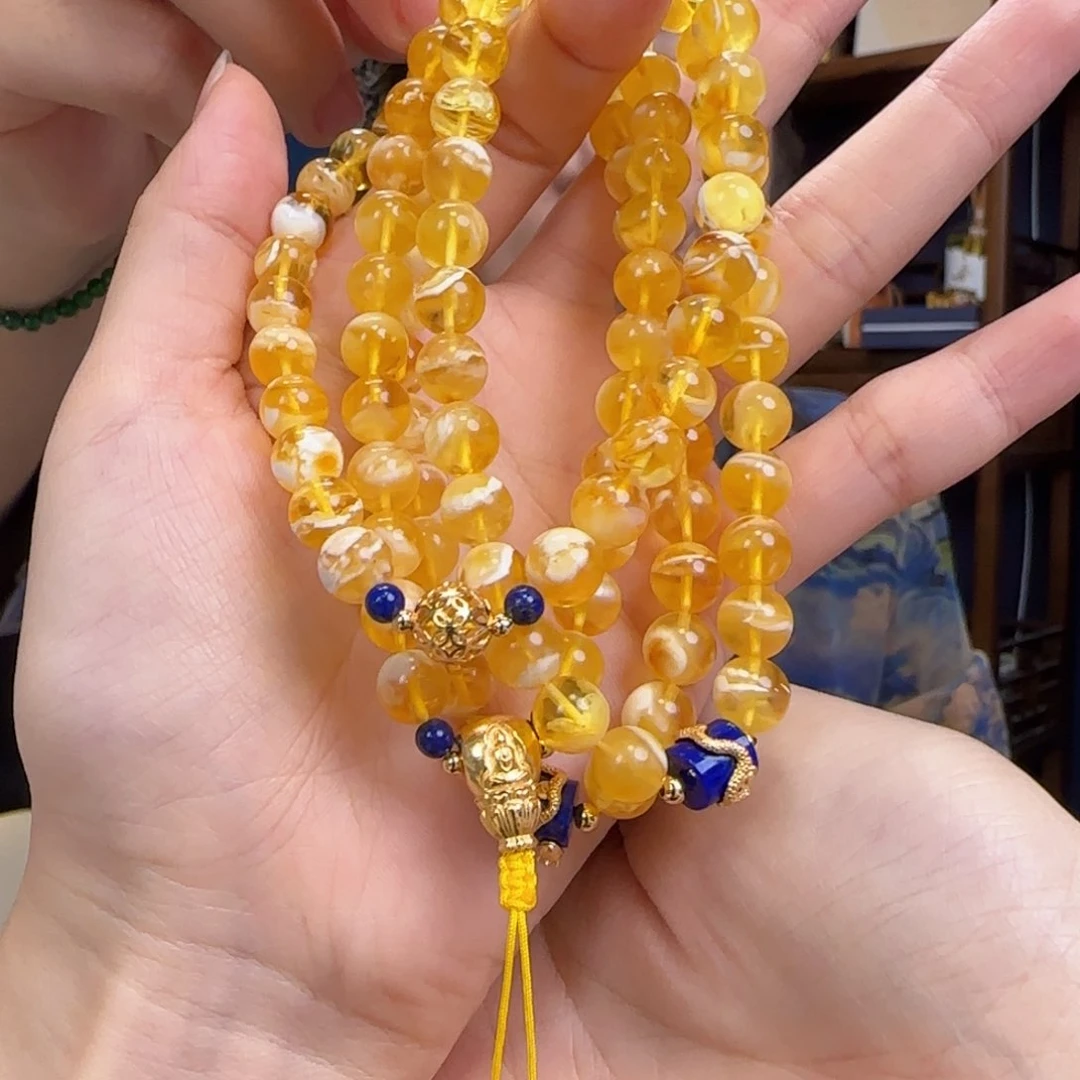 未镶嵌蜜蜡手链7.7，11111111111