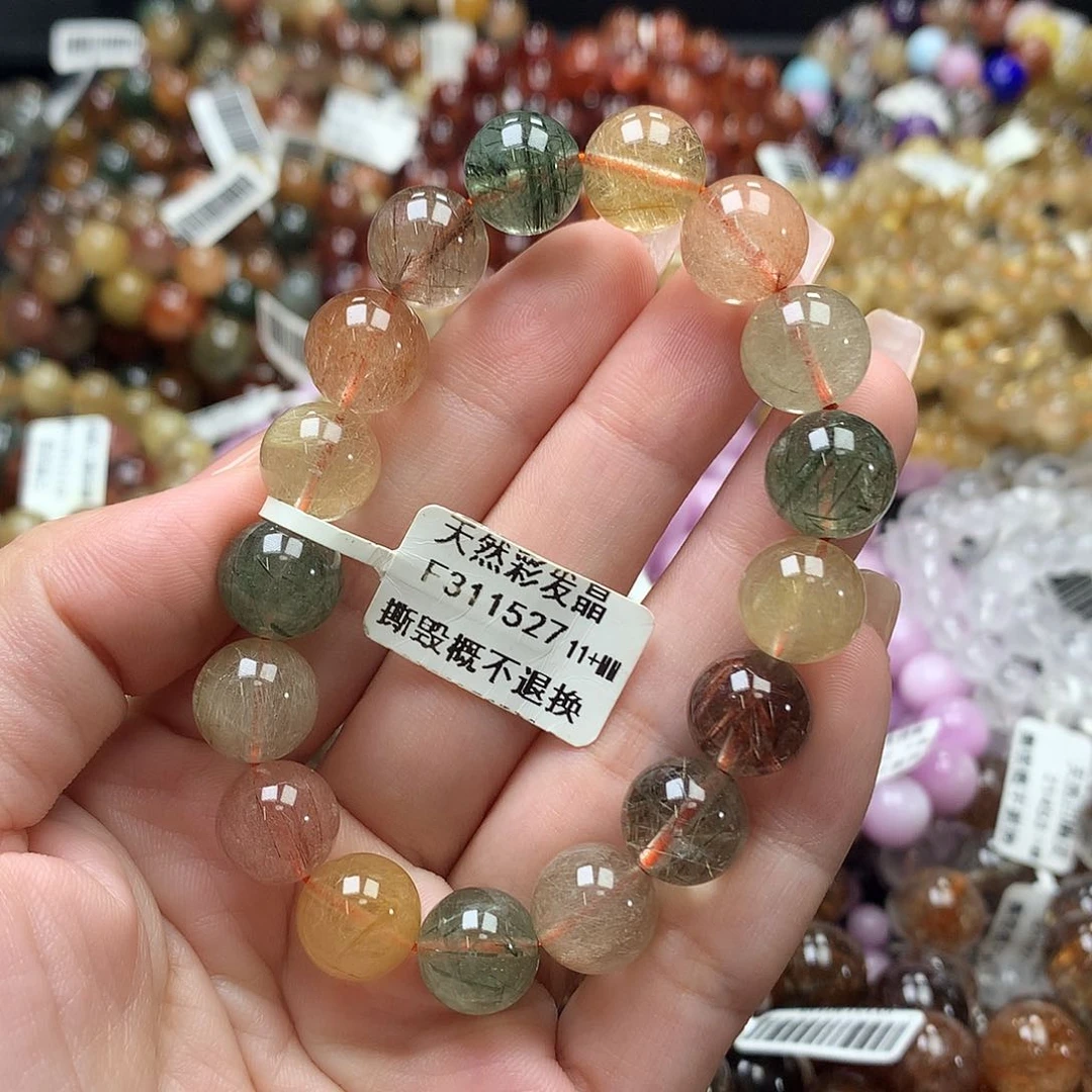 未镶嵌手链水晶，