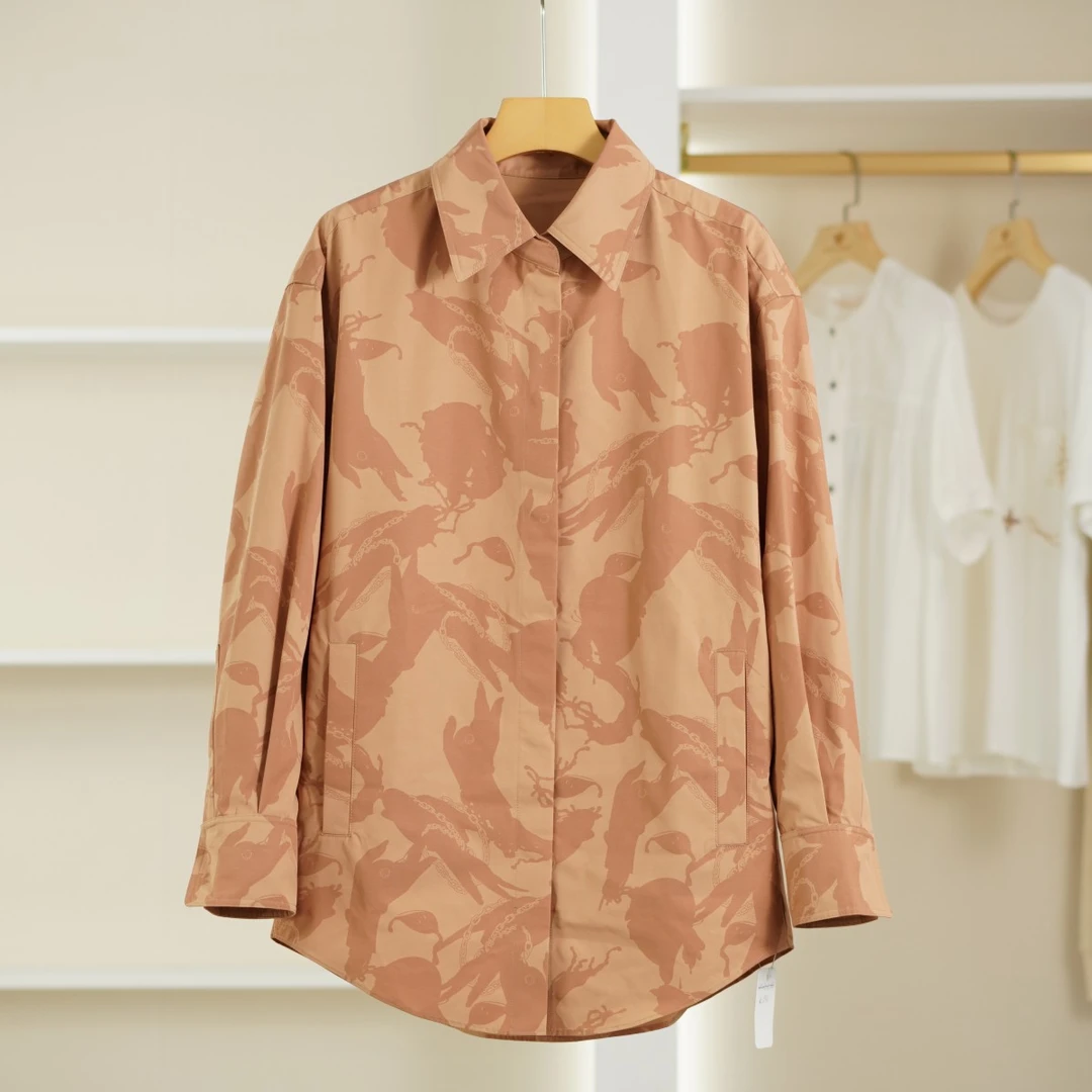 麦迪尚品【H】K090  春季简约衬衫外套女装 C组