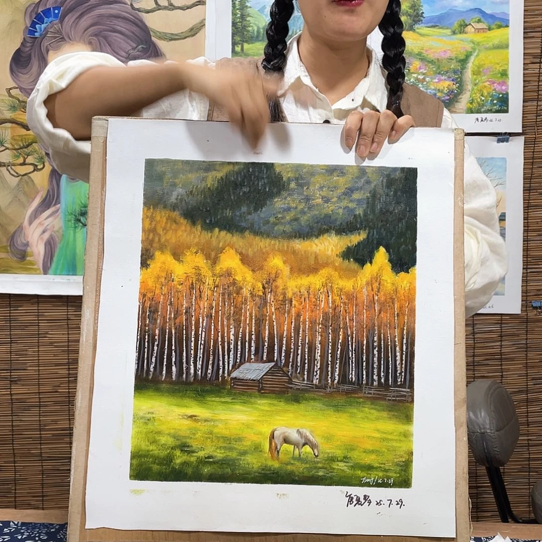 油画薇爽 恭喜竞拍成功