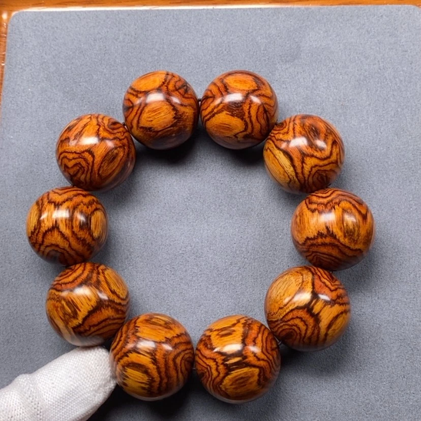 【闪购商品】黄花梨/降香黄檀手串/手链快***冲海黄2.5鬼脸