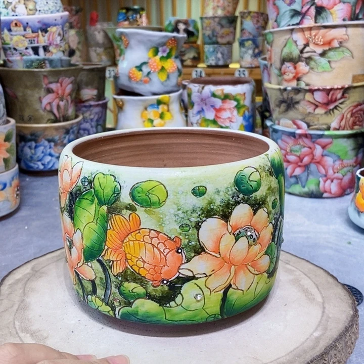 景德镇艺术手绘作品