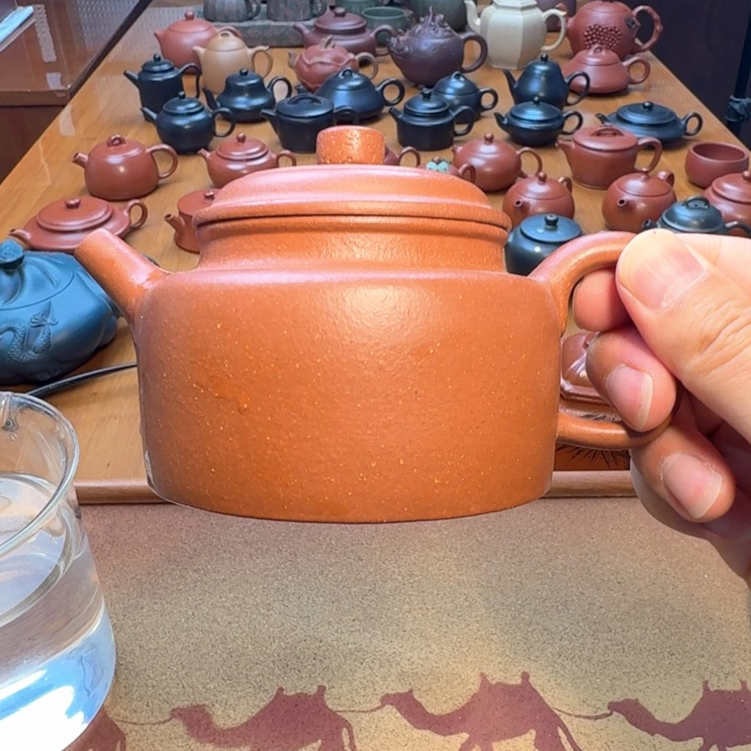 茶壶紫砂半手工紫砂壶一把