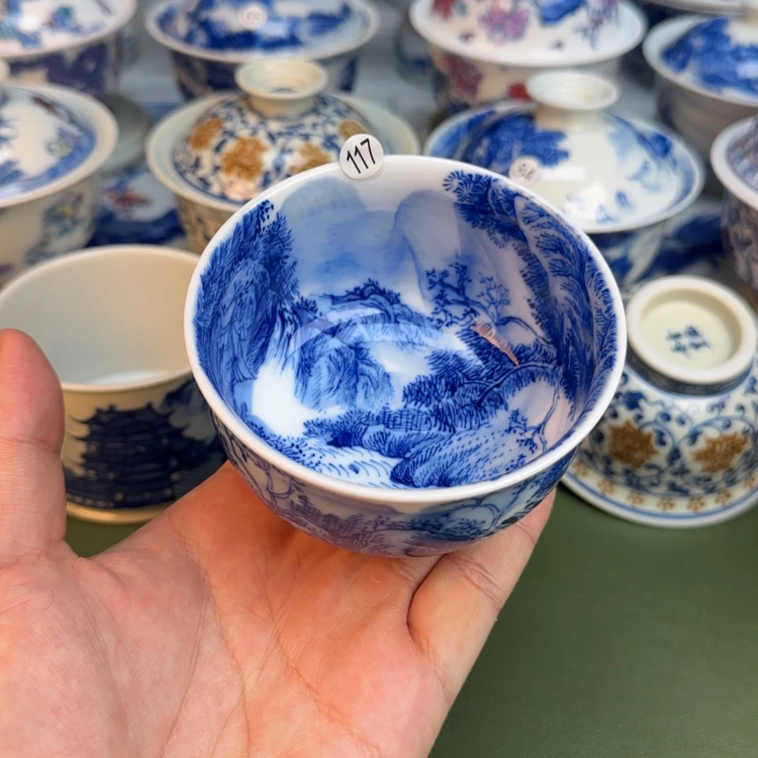 彦祖纯手工手绘茶具117