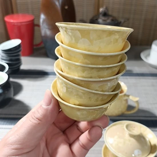 陶瓷盖碗茶杯茶叶罐主人杯