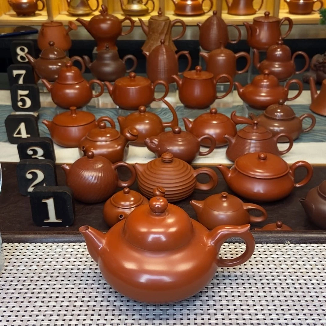 茶壶紫砂一****潮州手工艺