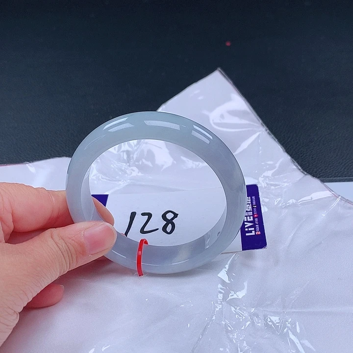 翡翠手镯未镶嵌手镯22058