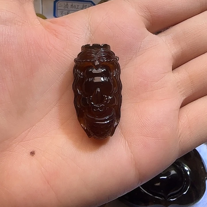 琥珀未镶嵌裸石美人鱼