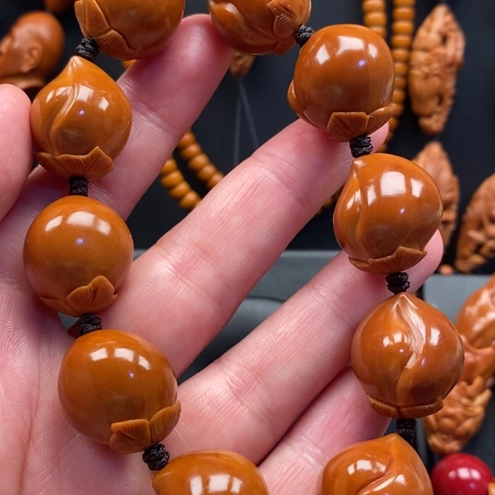 橄榄核手串19桃子