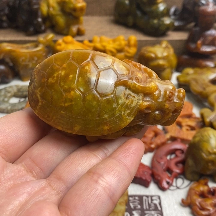 蛇纹石玉未镶嵌颈饰41
