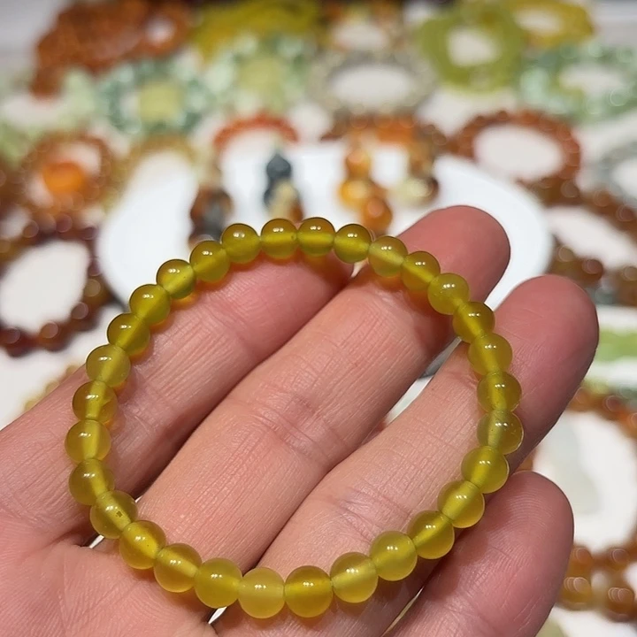 蛇纹石玉未镶嵌手串