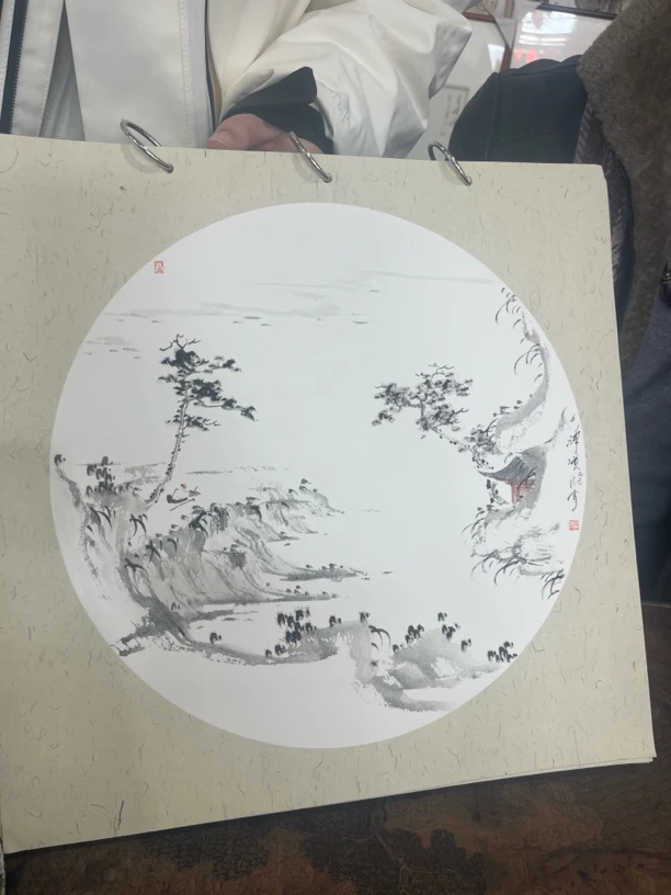 沈胄老师作品 山水画