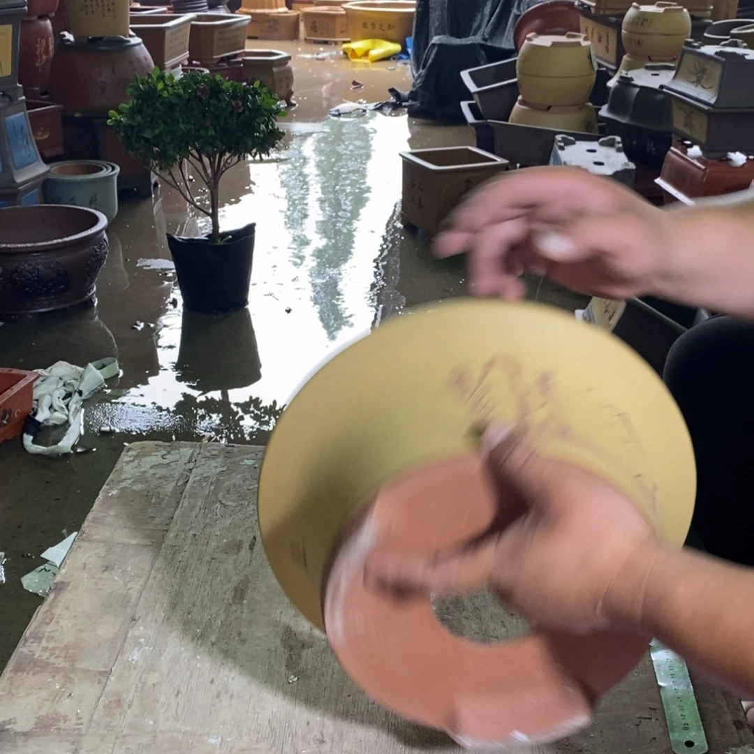 紫砂花盆紫砂紫砂
