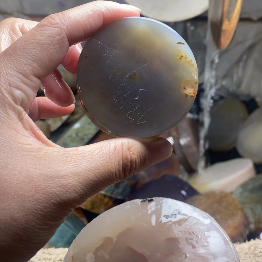 定制玛瑙平安扣私人订制