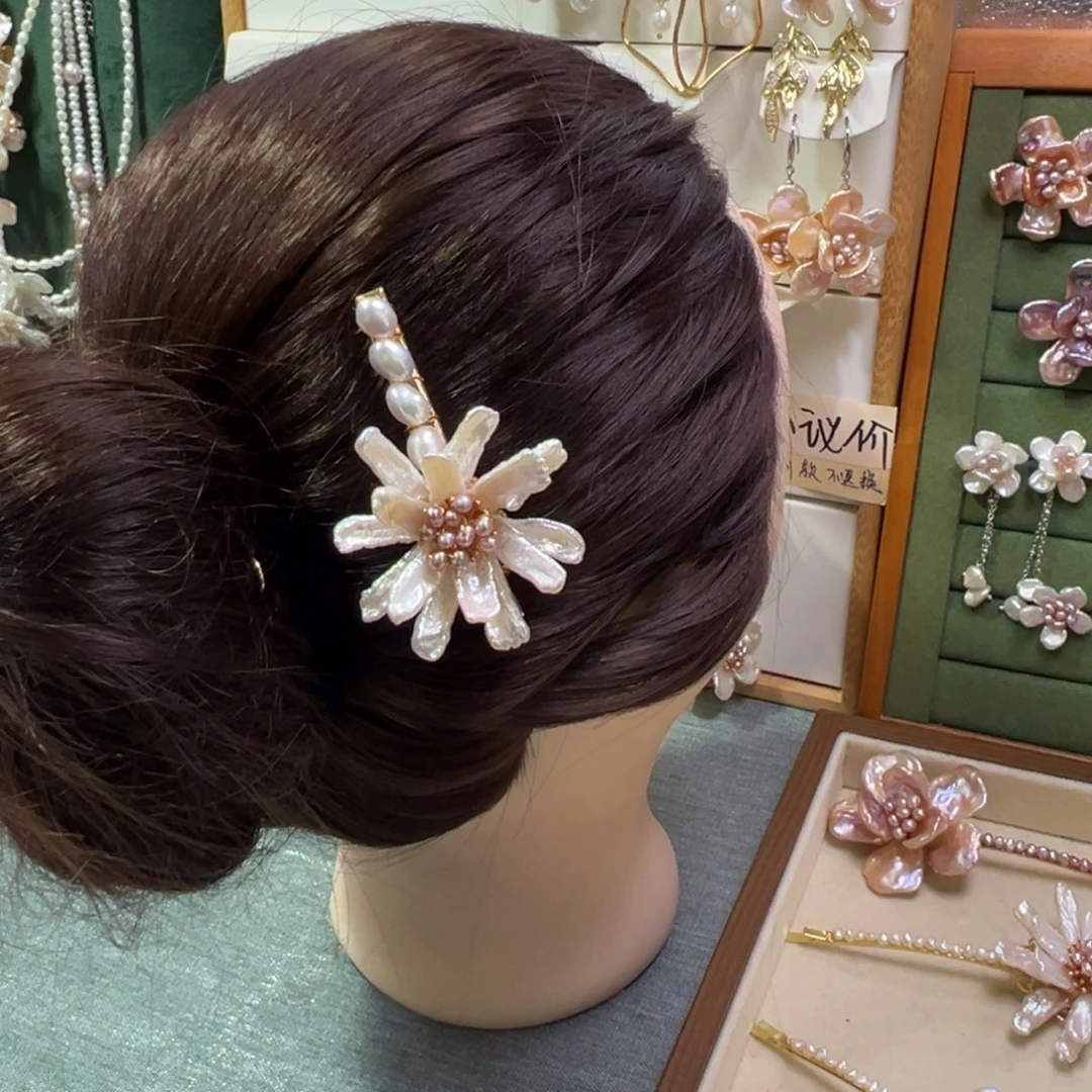 无磁石6公分白色琵琶鸭嘴夹