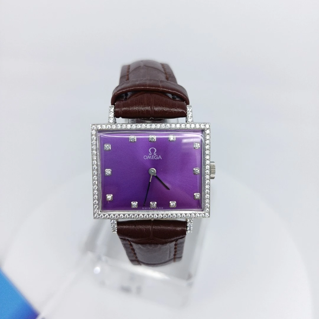 95新 Omega/欧米茄 手动机械表后钻26.5*21.5mm/公价32999/wh8907
