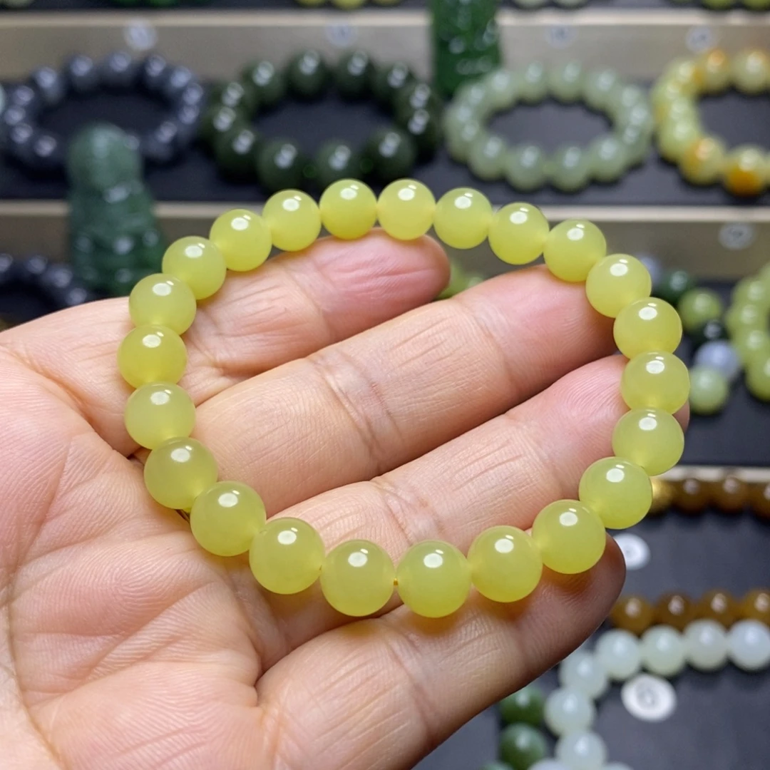 和田玉未镶嵌手串