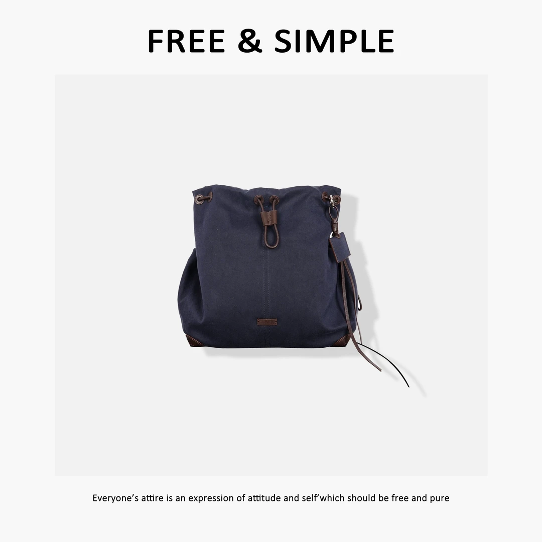 Free&Simple-‘旅行者’极简风四季款时尚出行款双肩包-1350