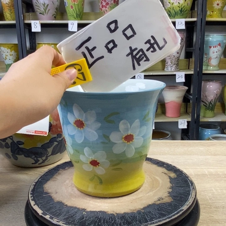 景德镇高温陶瓷花盆