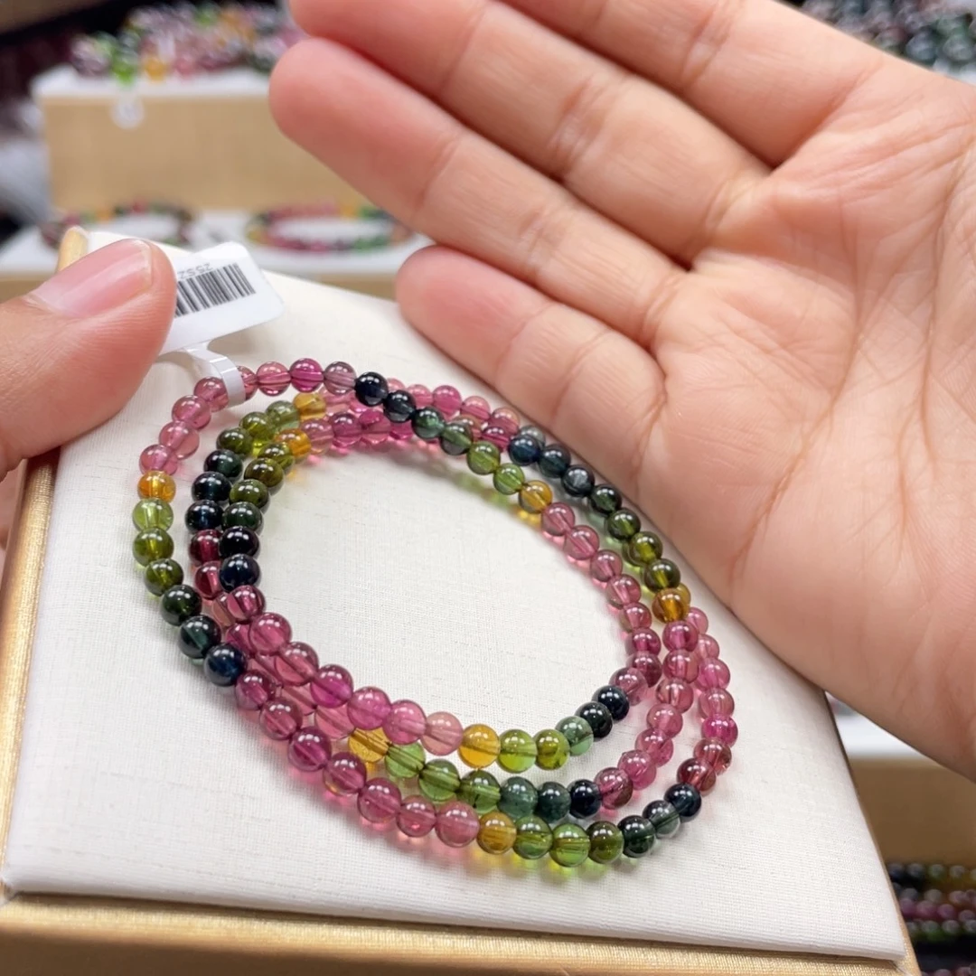 碧玺手串未镶嵌4mmmmmmmmmm