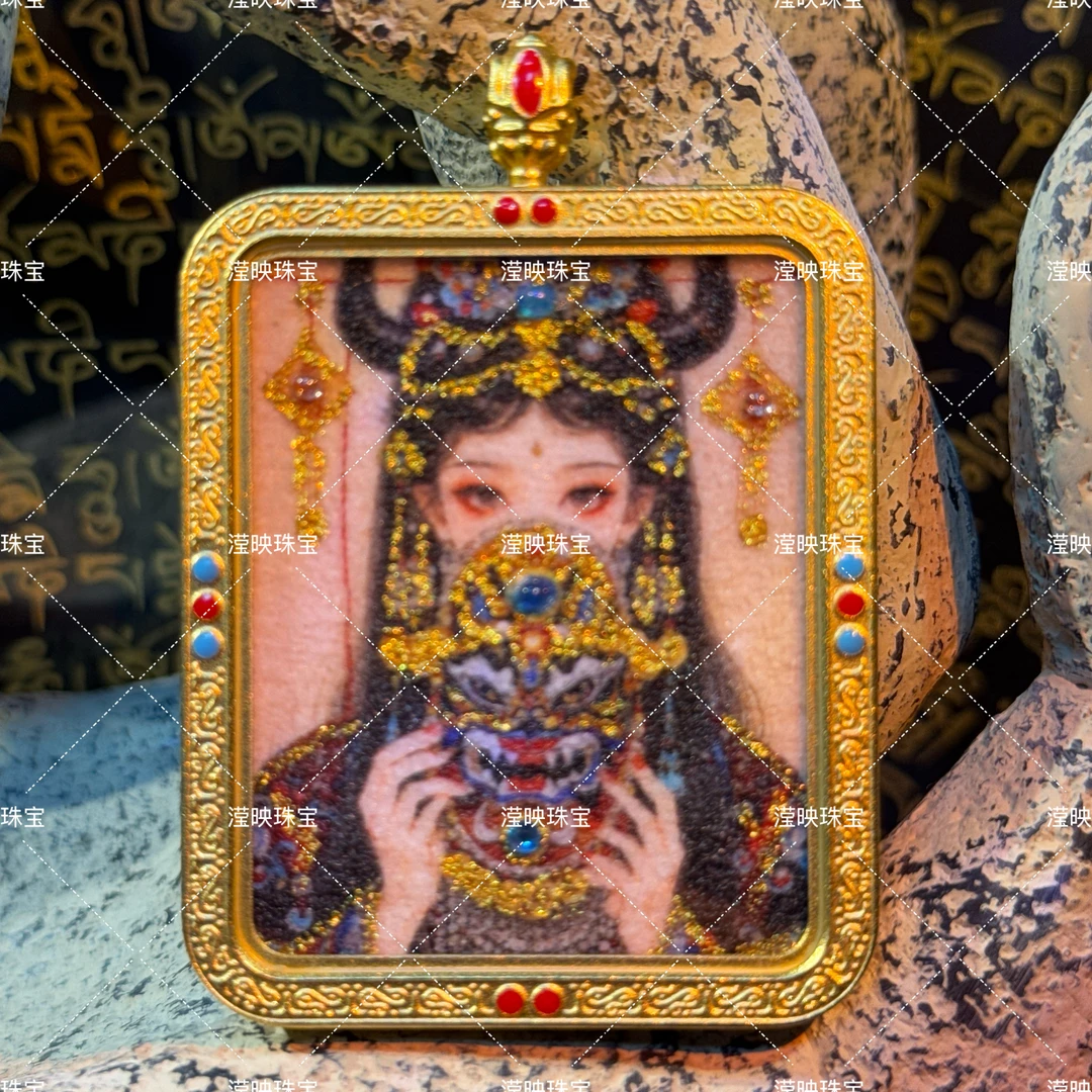 【滢映】SYTK-075 大黑天金刚前世今生扎姐姐吊坠