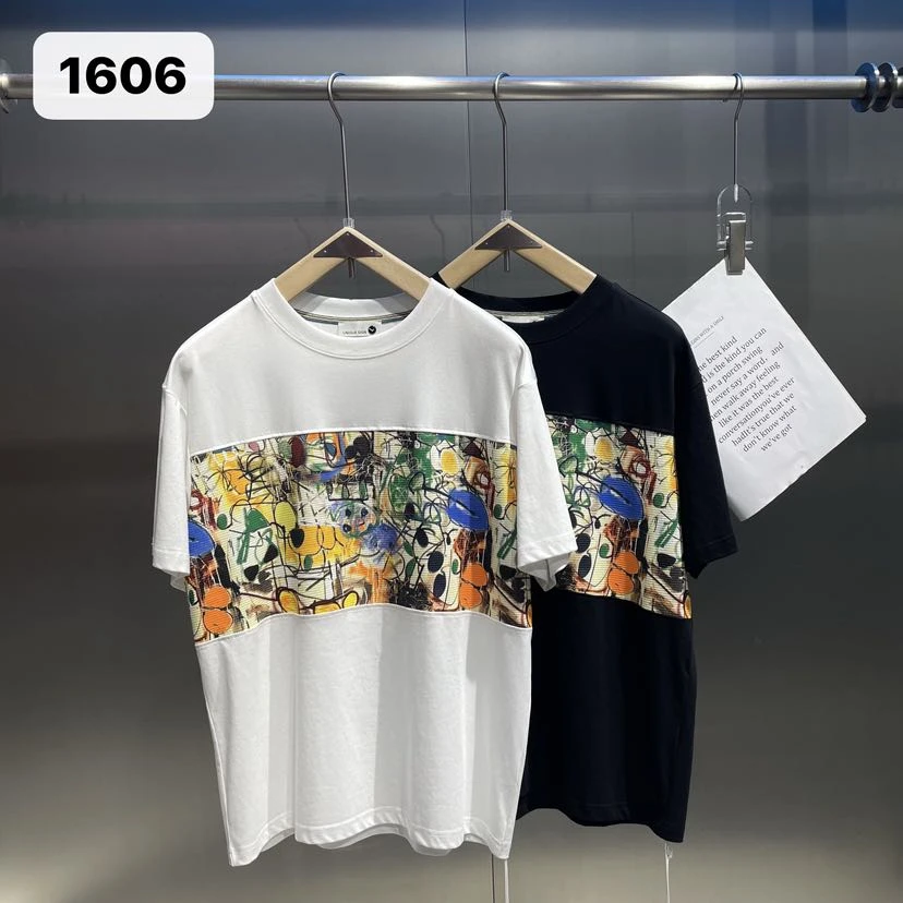 《绿色》小众设计时尚潮流短T-1606