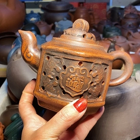 全手工制作宜兴紫砂壶