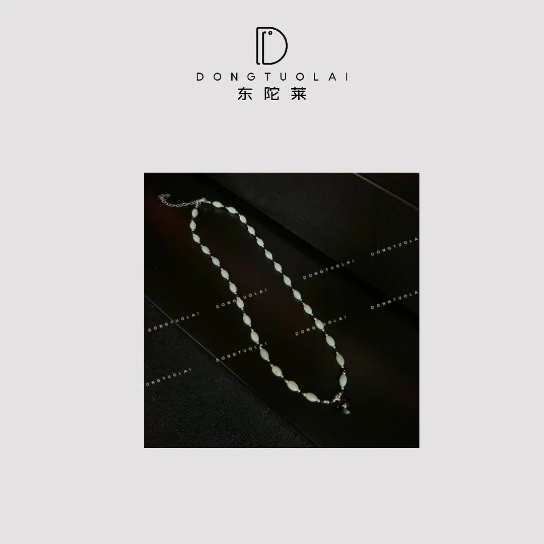 链子925银 《小心灵》项链手工百搭小众创意简约个性复古气质
