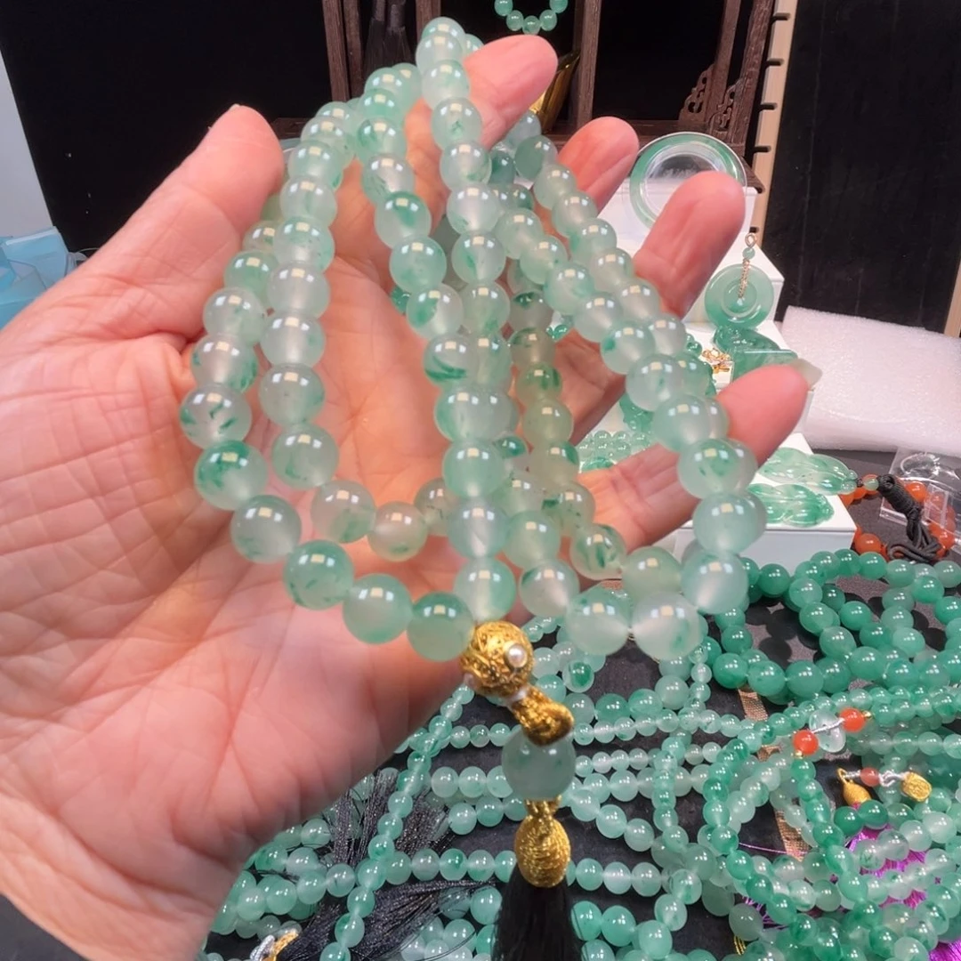 石英质玉项链合金兮*土
