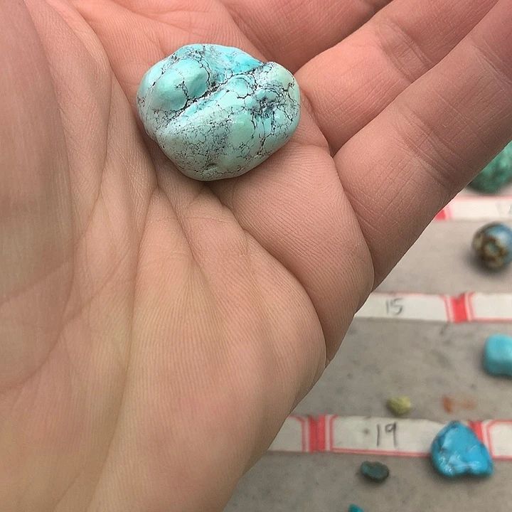 绿松石未镶嵌吊坠(不含链)