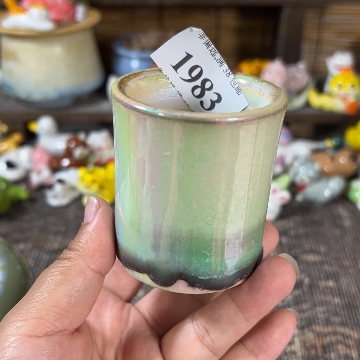 口5 手工花盆满30包邮