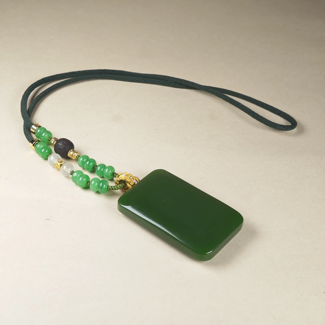 Y048 精美无事牌吊坠挂件男女同款