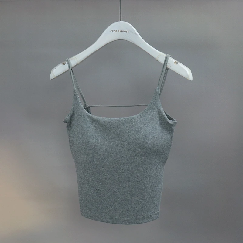 Jane express/简表达25年夏季新款通勤美背百搭背心吊带XBX52006