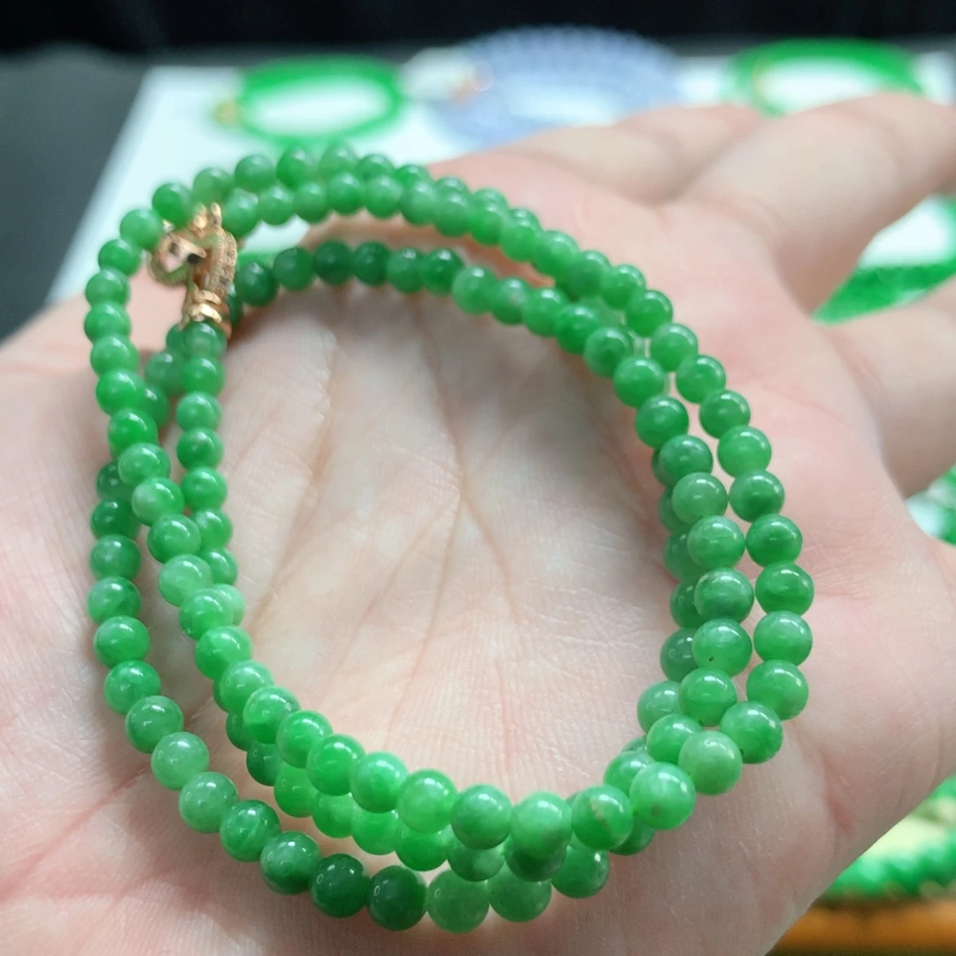 翡翠未镶嵌手链翡翠