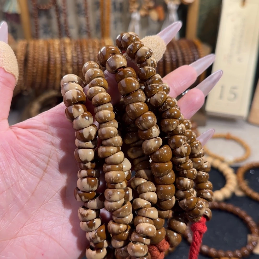 手串紫金鼠花皮手持蒜瓣一物一拍