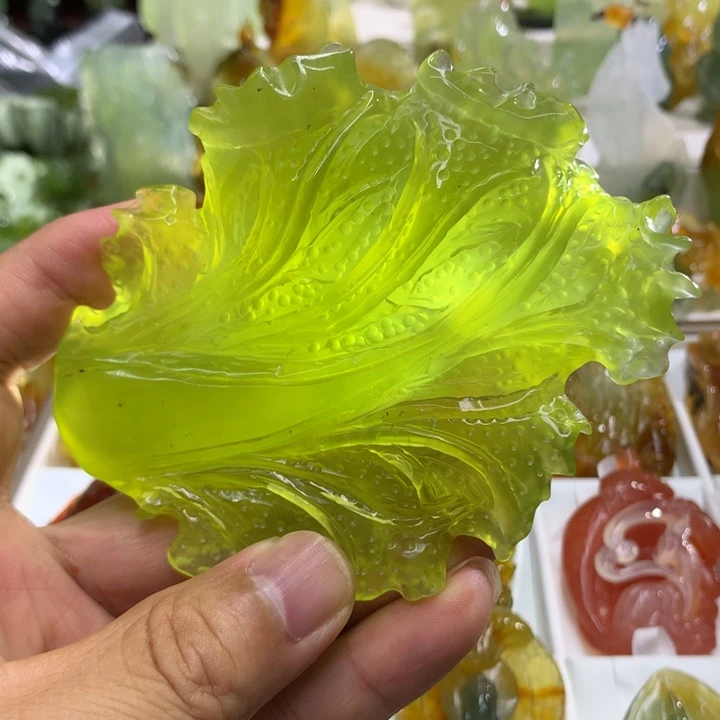 蛇纹石玉未镶嵌珠宝奇石