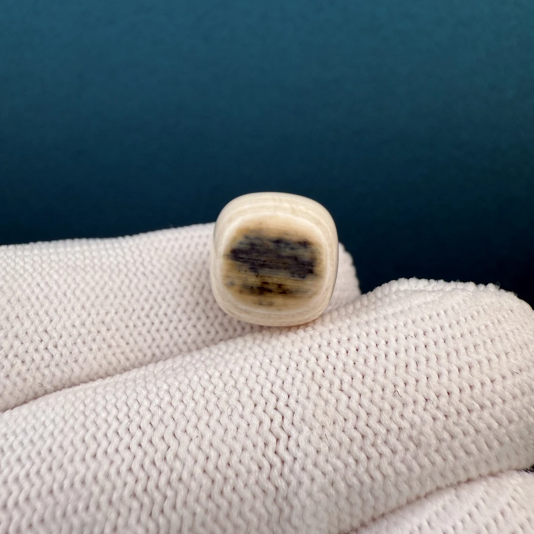 D30-74天然猛犸 蓝眼老型 12*11.5mm一物一图假一罚十