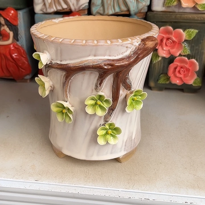 粗陶材质多肉花盆
